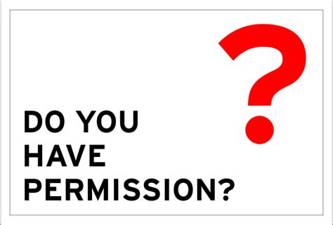 permission letter template format sample