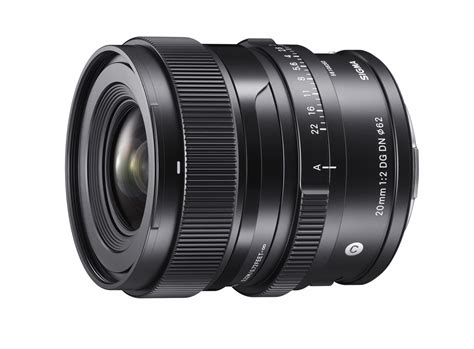 First Look At The Sigma 20mm F 2 DG DN Contemporary