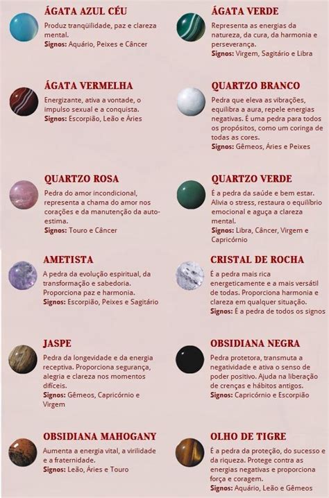 Tipos De Pedras E Seus Significados Wicca Bruxaria Amino