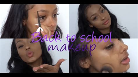 Back To School Makeup Tutorial Youtube