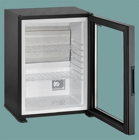 Elanpro Whiteblack Glass Door Mini Bar Fridge Capacity 50 L 2c To