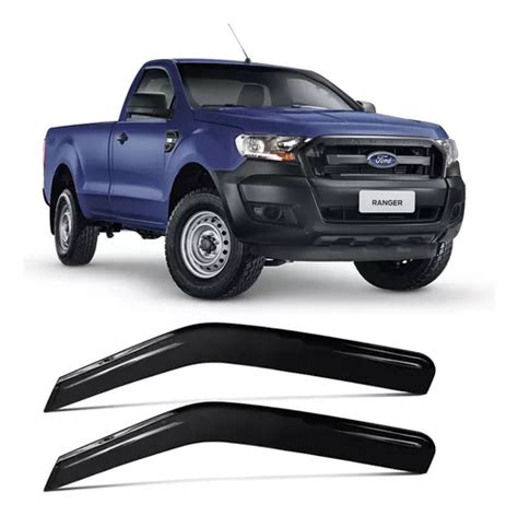 Calha De Chuva Defletor Ford Nova Ranger 2013 2021 2 Portas Frete grátis