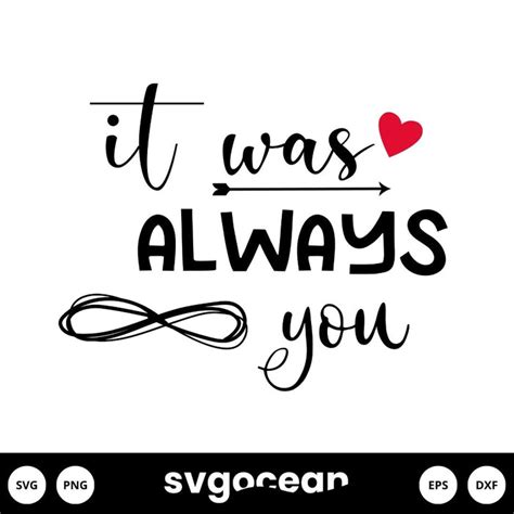 Love Quote Svg Vector For Instant Download Svg Ocean — Svgocean