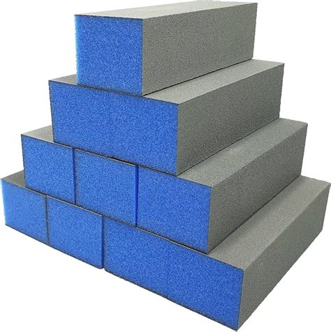 Buffer 3 Way Sanding File Block Blue Black Shiner 10 Pcs Walmart