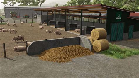 Small Manure Heap Pack V10 Fs22 Mod Farming Simulator 22 Mod