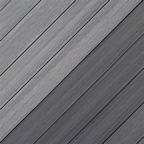 Double Sided Dark Grey And Light Grey Composite Decking