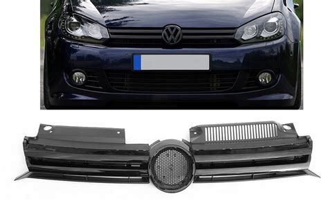 Atrapa Grill Przedni Czarny Po Ysk Vw Golf Vi Mk H B Drzwi Kombi