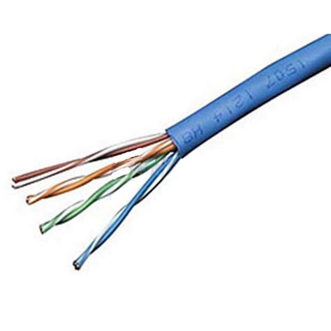 Cylindrical Blue Ethernet Cable Plastic American Imaginations Ai 37689