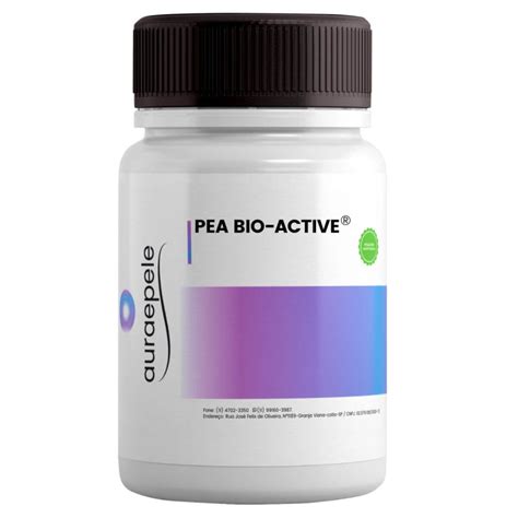 Pea Bio Active Mg Palmitoiletanolamida Tratamento Das Dores