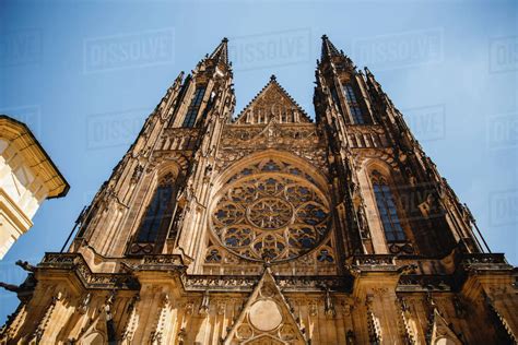 St Vitus Cathedral In Prague Castle In Prague Czech Republic Stock