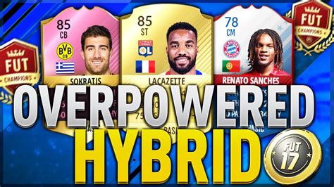 THE BEST CHEAP OVERPOWERED 50K FUT CHAMPIONS HYBRID SQUAD BUILDER