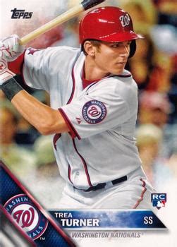 2016 Topps 103 Trea Turner Trading Card Database