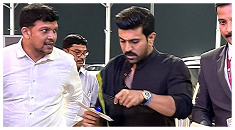 Ram Charan Tells Security Guard To Not Push A Fan Netizens Gush Over