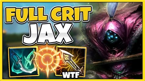 New Build Jax Is Now A One Shot Assassin Full Crit League Of