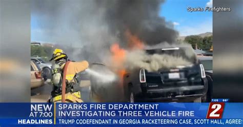 Vehicle Fire In Sparks News