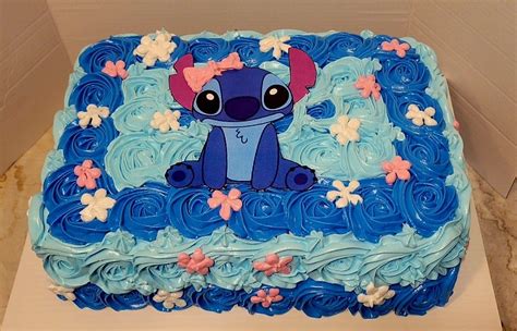 Stich Cake Lilo And Stitch Cake Stitch Cake Birthday Sheet Cakes