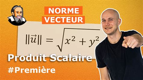 Calculer La Norme Dun Vecteur Première Youtube