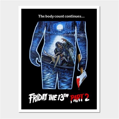 Friday The 13th Part 2 By Pizowell Friday The 13th Horror Classic