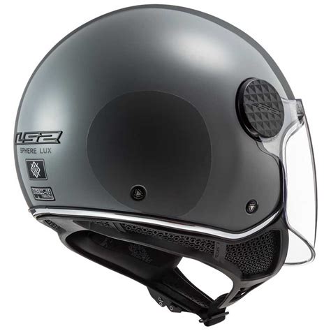 LS2 OF558 Sphere Lux Open Face Helmet Grey Motardinn