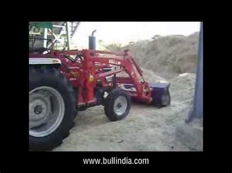 BULL Front End Loader For Rice Husk Handling YouTube