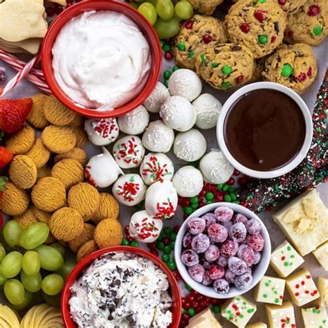 Christmas Dessert Charcuterie Board I Am Baker