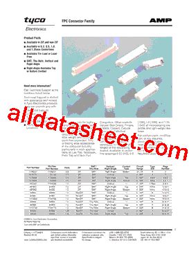 1470360 Datasheet PDF Tyco Electronics