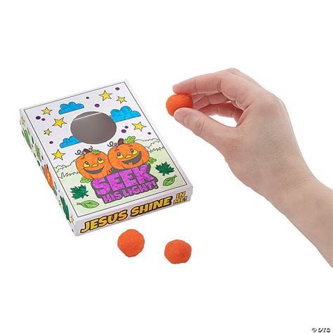 Color Your Own Christian Pumpkin Games 12 Pc Oriental Trading