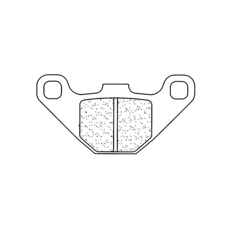 Plaquettes de frein CL BRAKES 2469X59 métal fritté Tech2Roo