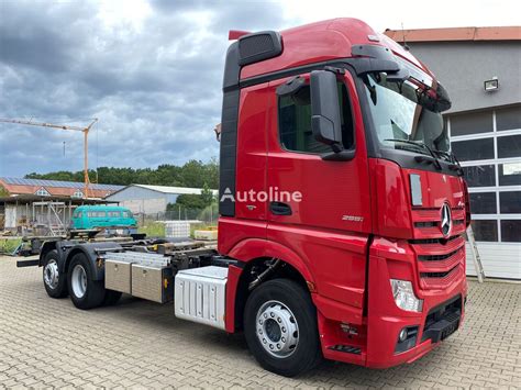 Mercedes Benz Actros 2551 BDF Euro 6 6x2 Multiwechsler Fahrgestell LKW