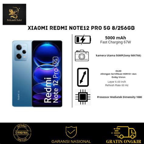 jual xiaomi note  pro  gb garansi indonesia shopee indonesia
