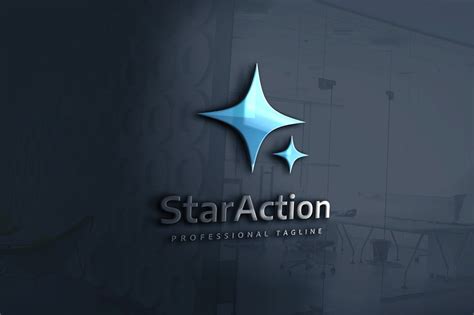 Star Action Logo | Branding & Logo Templates ~ Creative Market