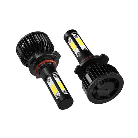 4 Sides 9005 Hb3 Led Headlight Bulbs High Beam 6000k Bright White