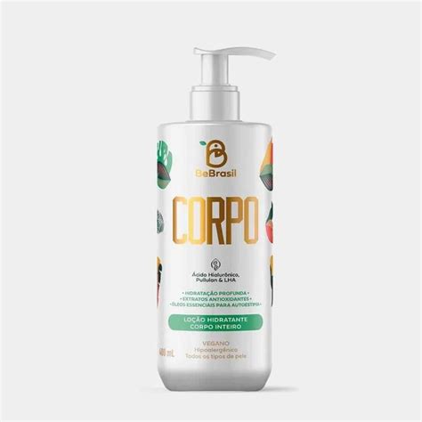 Hidratante Corporal Vegano Ml Bebrasil Hidratante Corporal