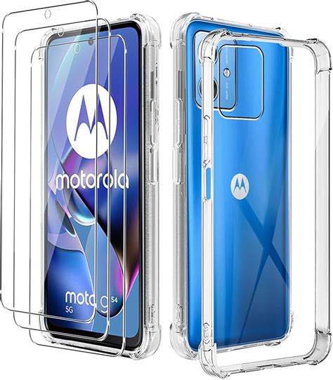 Kzioacsh Clear Case For Motorola Moto G Corner Protection Flexible