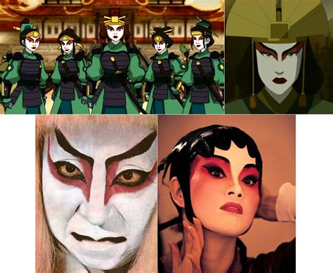 The Cultures of Avatar: The Last Airbender | Cultural Fashion: Kyoshi Makeup