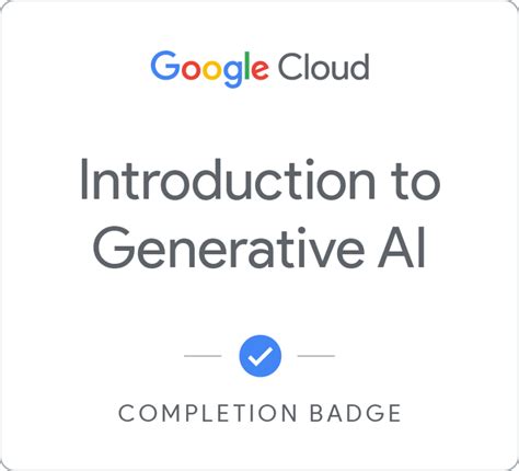 Introduction To Generative AI Google Cloud Skills Boost