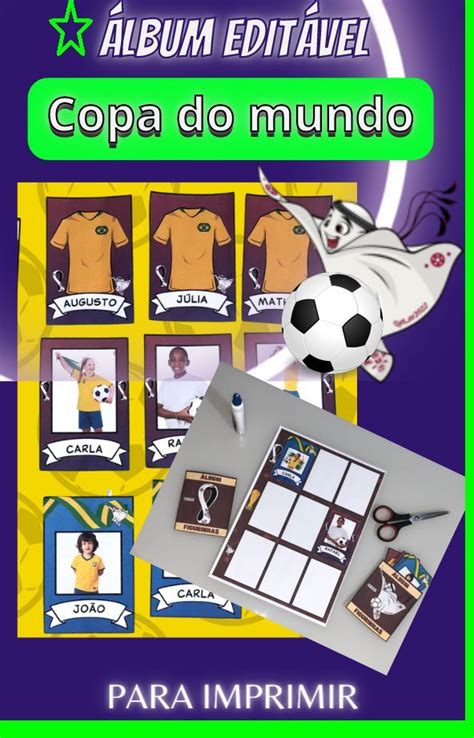 Lbum Copa Do Mundo Craques Da Minha Turma Kit S Escola Copa Do