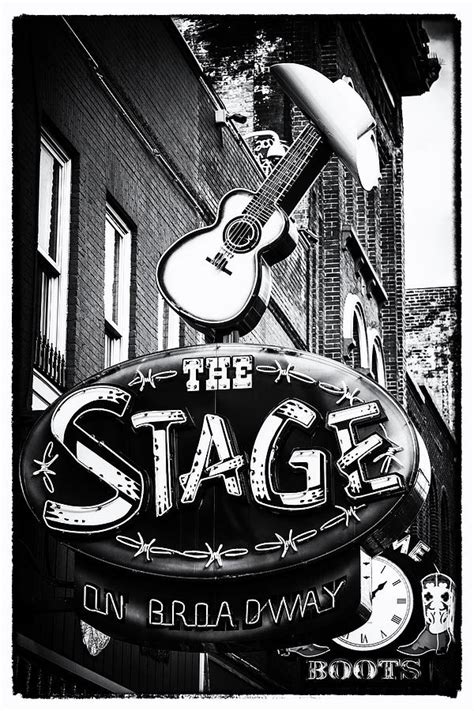 The Stage on Broadway - Nashville TN Photograph by Stephen Stookey - Pixels