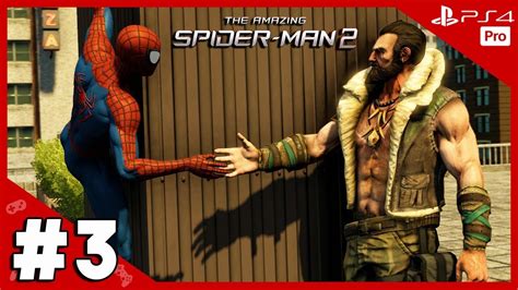 The Amazing Spider Man 2 Gameplay Part 3 Spider Man Meets Kraven The