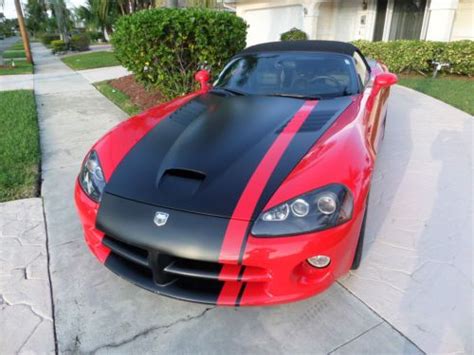 Find Used Dodge Viper Convertible Low Miles Garage Kept One Of A Kind