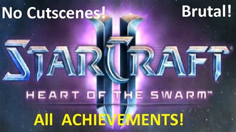 Starcraft Lab Rat Brutal Guide All Achievements Youtube