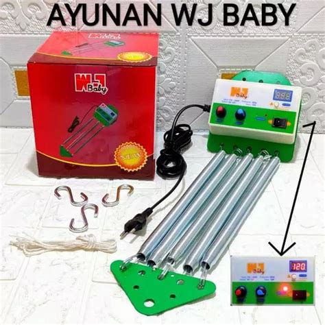 Jual Mesin Ayunan Listrik Elektrik Bayi Otomatis Free Packing Bubble