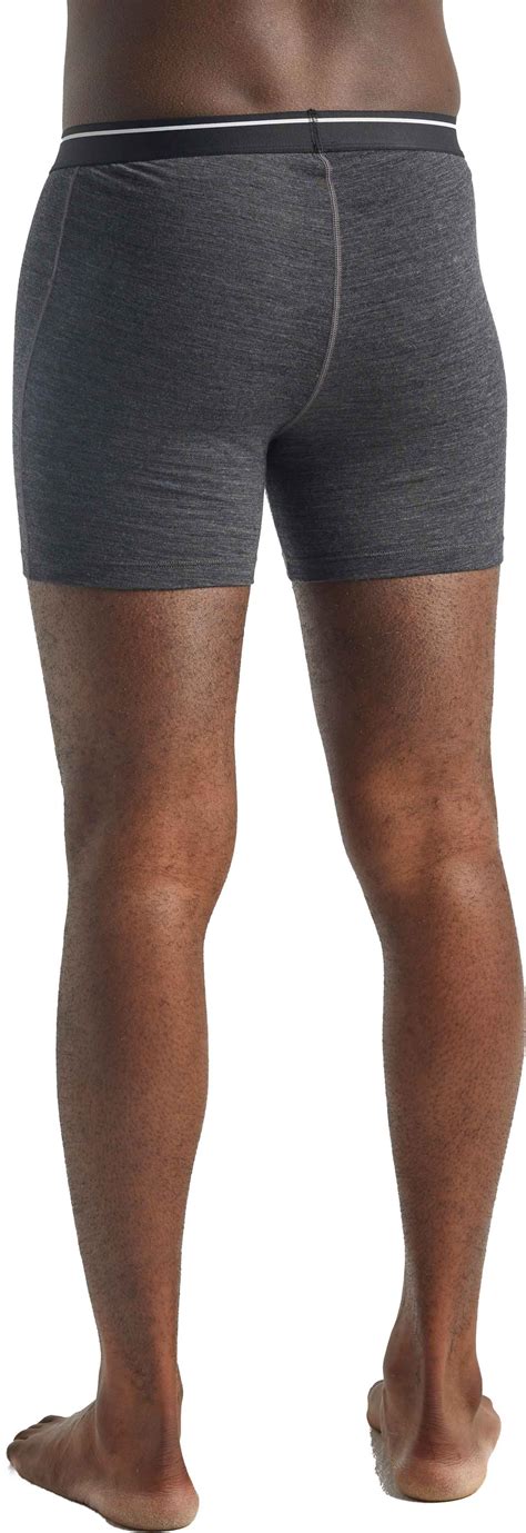 Icebreaker M Merino Anatomica Boxers Jet Heather Technisch Ondergoed