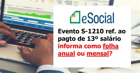 Esocial Evento S Referente Ao Pagamento De Sal Rio Informa