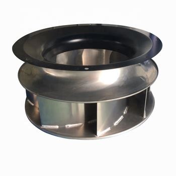 Backward Curved Aluminum Centrifugal Fan Impeller High Aluminum Welding