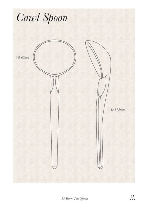 Printable Spoon Carving Templates