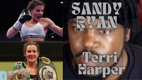 Sandy Ryan Vs Terri Harper LIVE Full Fight Blow By Blow Commentary