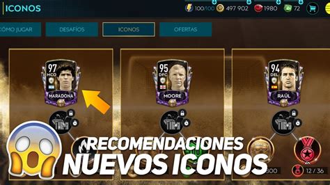 RECOMENDACIONES PARA LOS NUEVOS ICONOS CUALES VALEN LA PENA FIFA