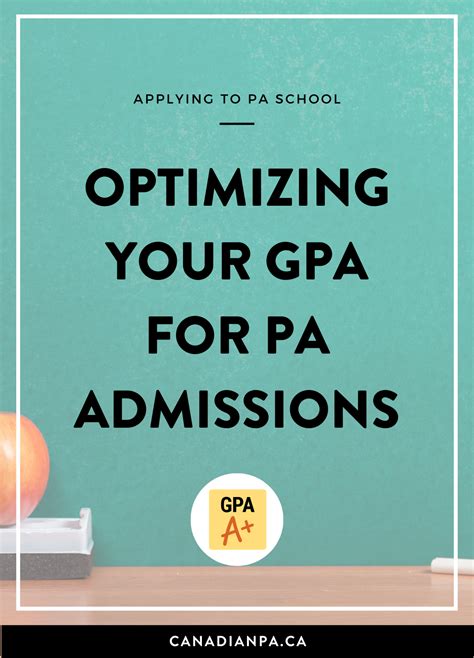 GPA For Canadian PA school explained — CANADIAN PA