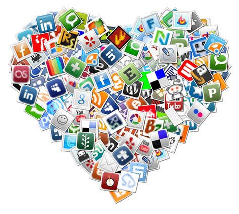 Social Media Icon Collage Free Icons Library